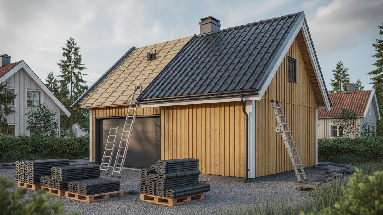 Takläggning, takrenovering & takbyten